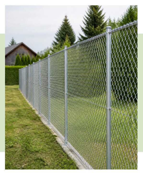 Забор из рабицы 2 метра с установкой в Муравленке по цене от 2355 р. | ЗаборЭксеперт-Мрв